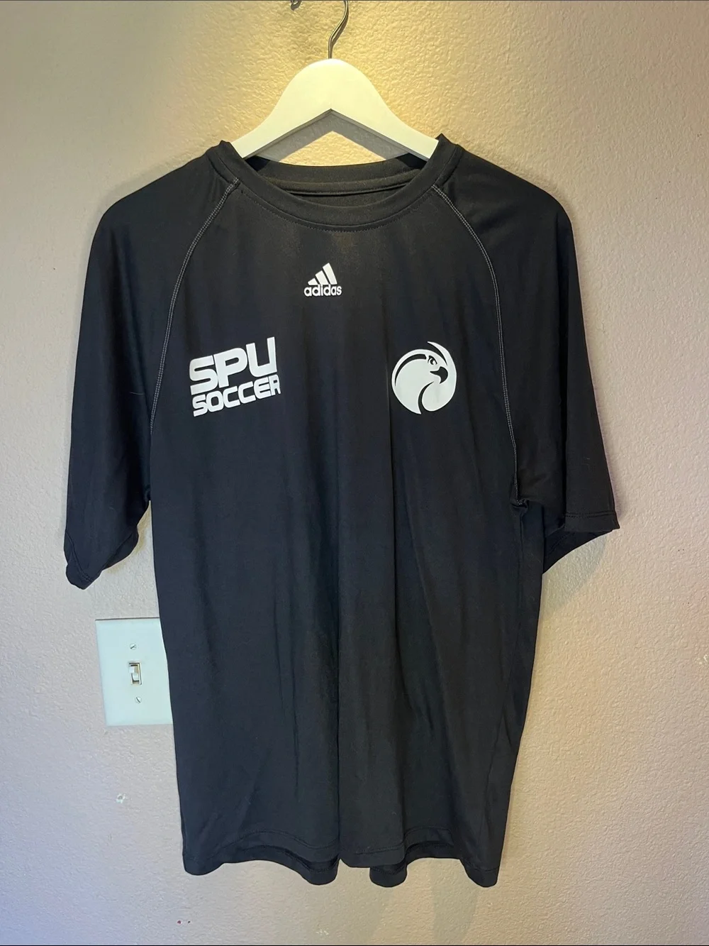 Adidas Men’s Seattle Pacific University Soccer Climalite T Shirt Size Medium